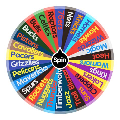 all nba teams spin the wheel